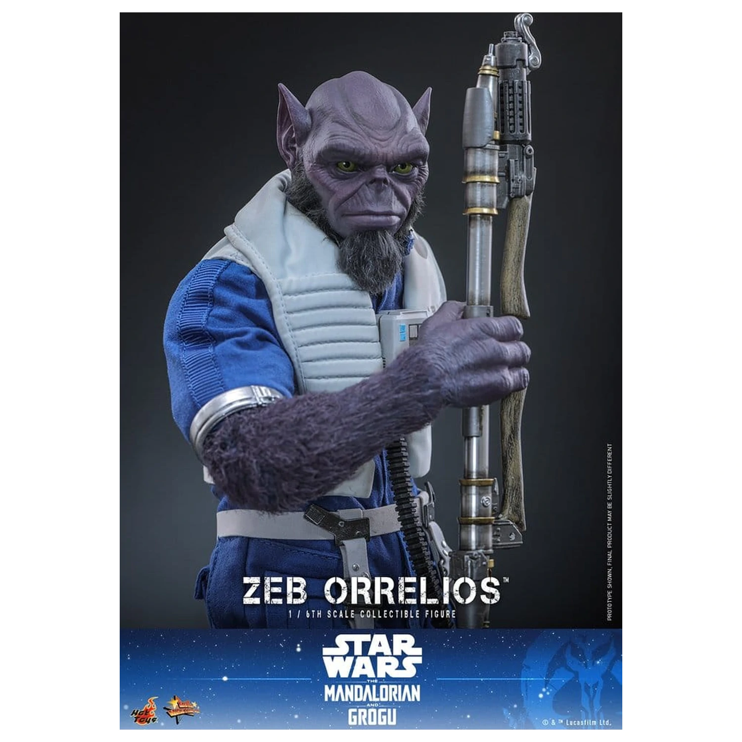 Star Wars Movie Masterpiece Action Figure 1/6 Zeb Orrelios 33 cm product photo
