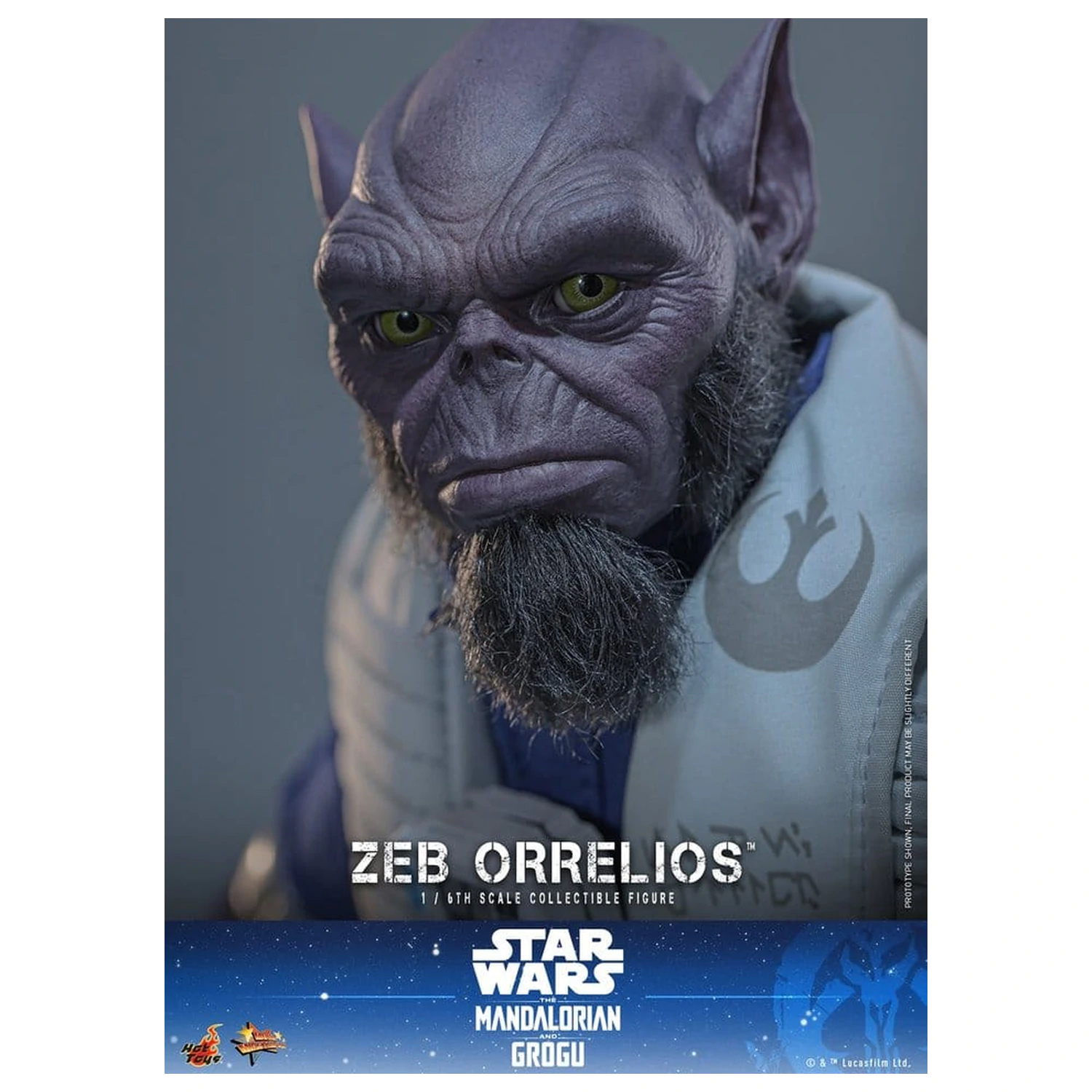 Star Wars Movie Masterpiece Action Figure 1/6 Zeb Orrelios 33 cm product photo