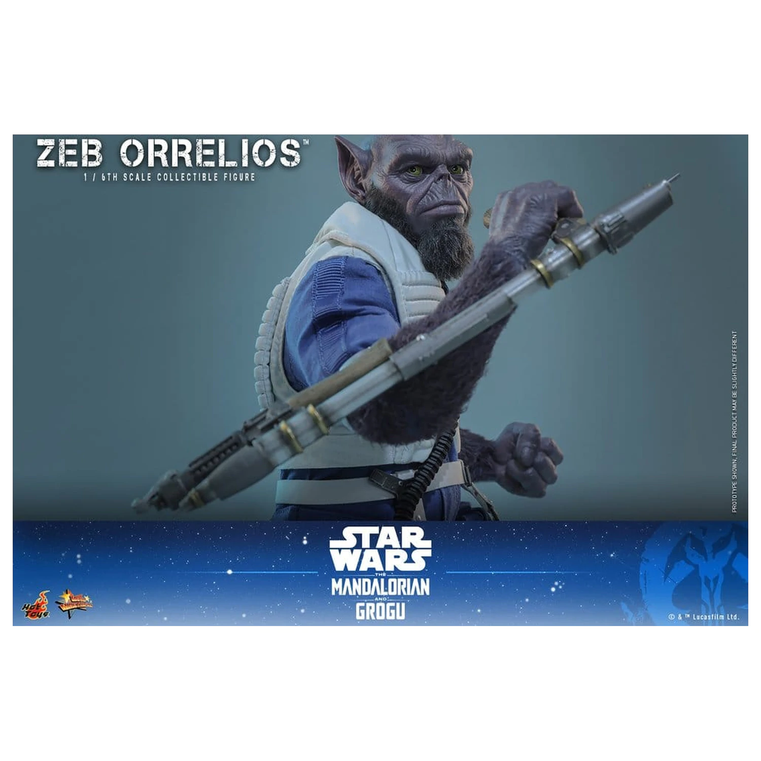 Star Wars Movie Masterpiece Action Figure 1/6 Zeb Orrelios 33 cm product photo
