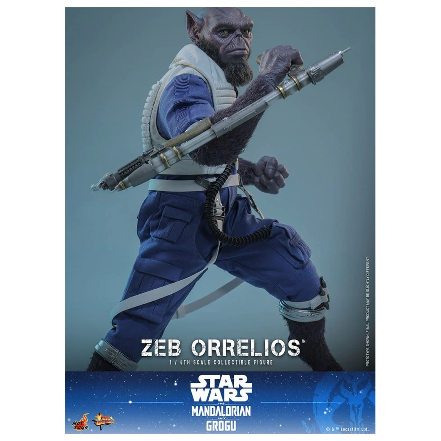 Star Wars Movie Masterpiece Action Figure 1/6 Zeb Orrelios 33 cm product photo