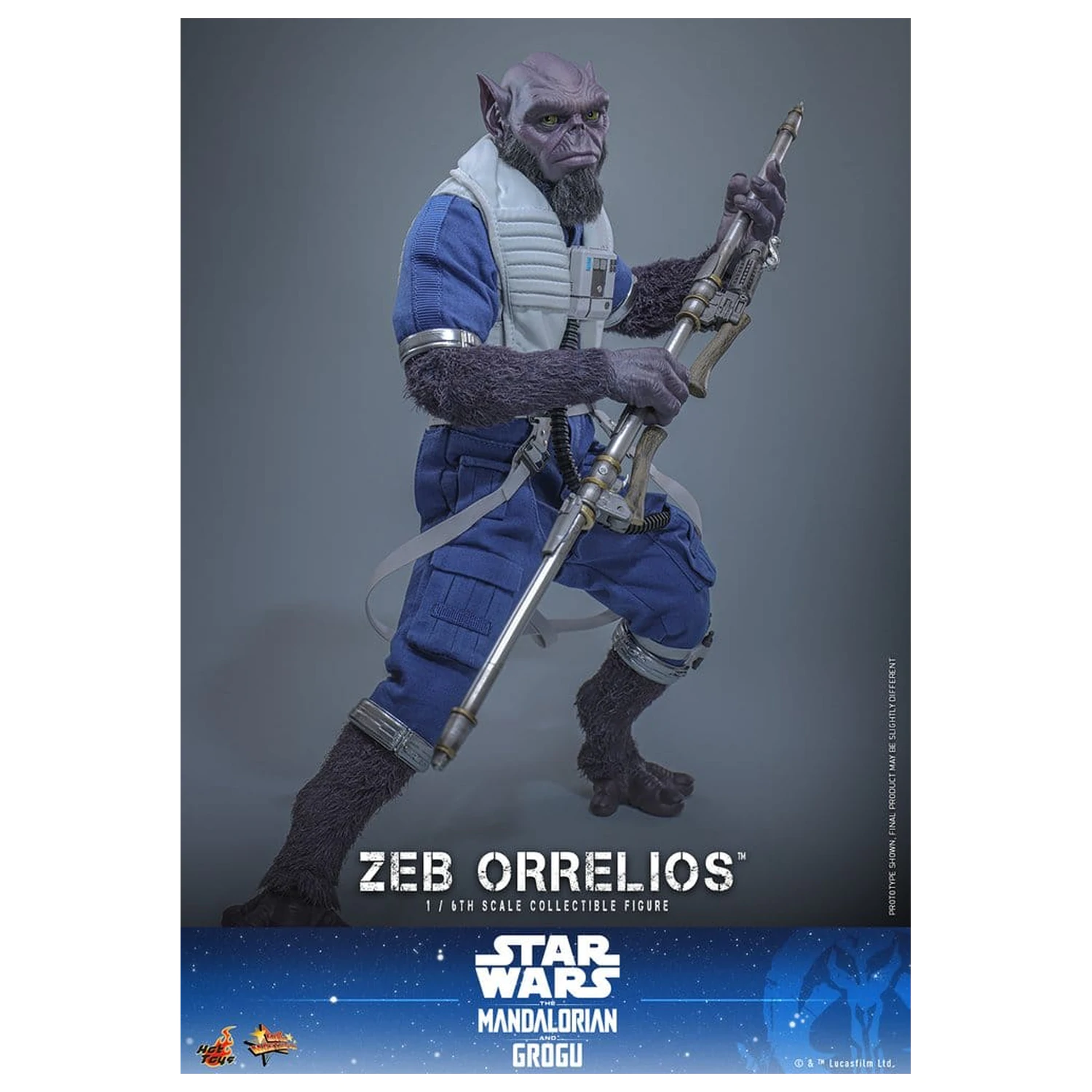 Star Wars Movie Masterpiece Action Figure 1/6 Zeb Orrelios 33 cm product photo