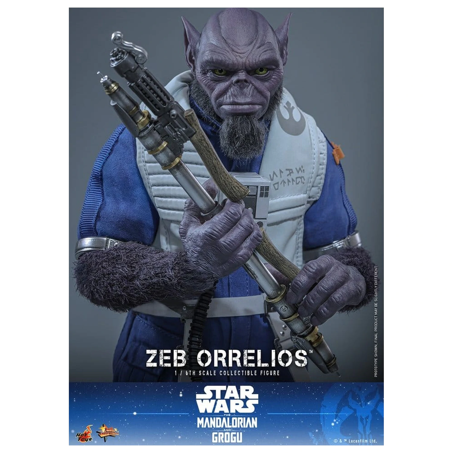 Star Wars Movie Masterpiece Action Figure 1/6 Zeb Orrelios 33 cm product photo