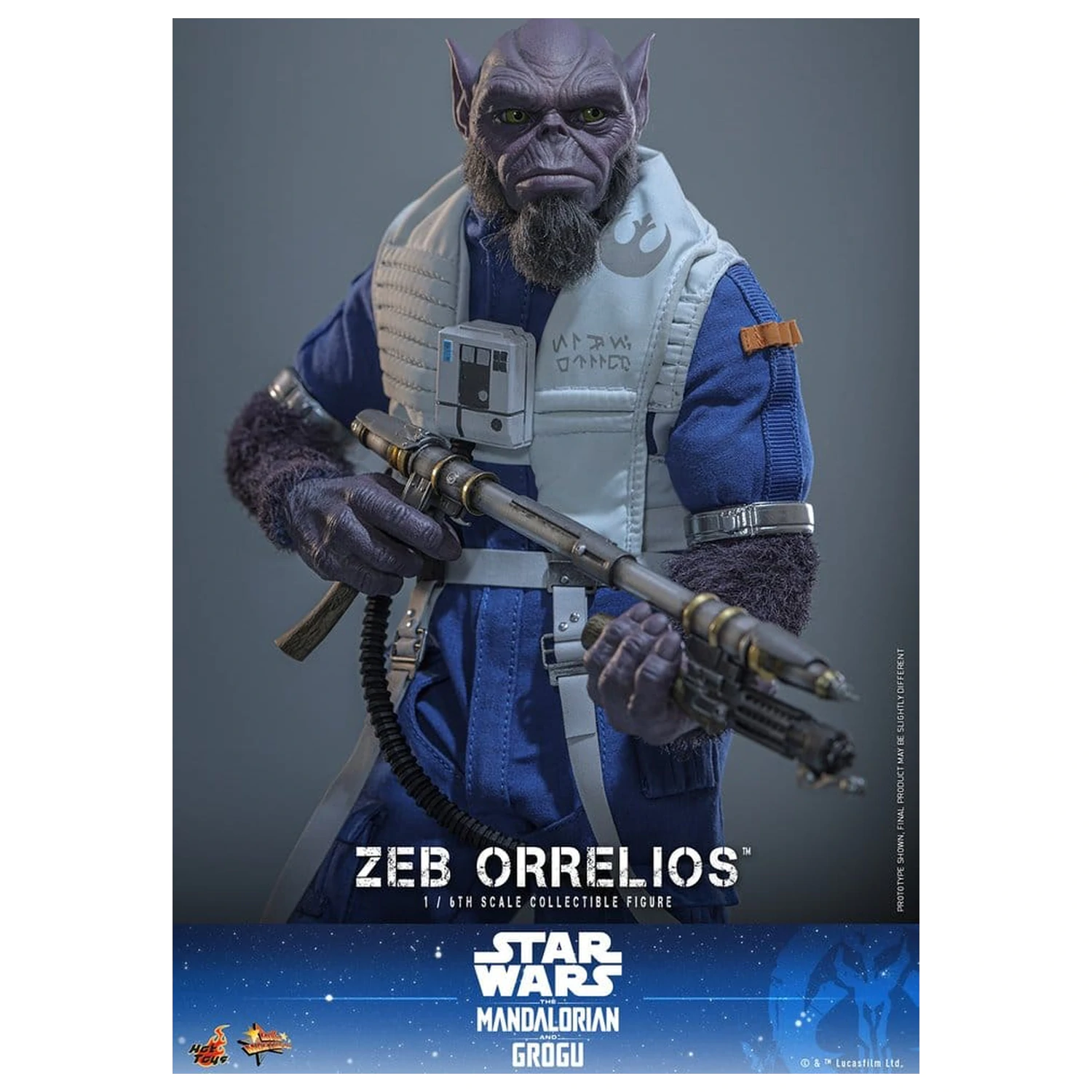 Star Wars Movie Masterpiece Action Figure 1/6 Zeb Orrelios 33 cm product photo