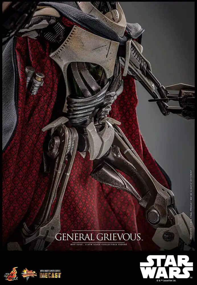 Star Wars Movie Masterpiece Diecast Action Figure 1/6 General Grievous 42 cm product photo