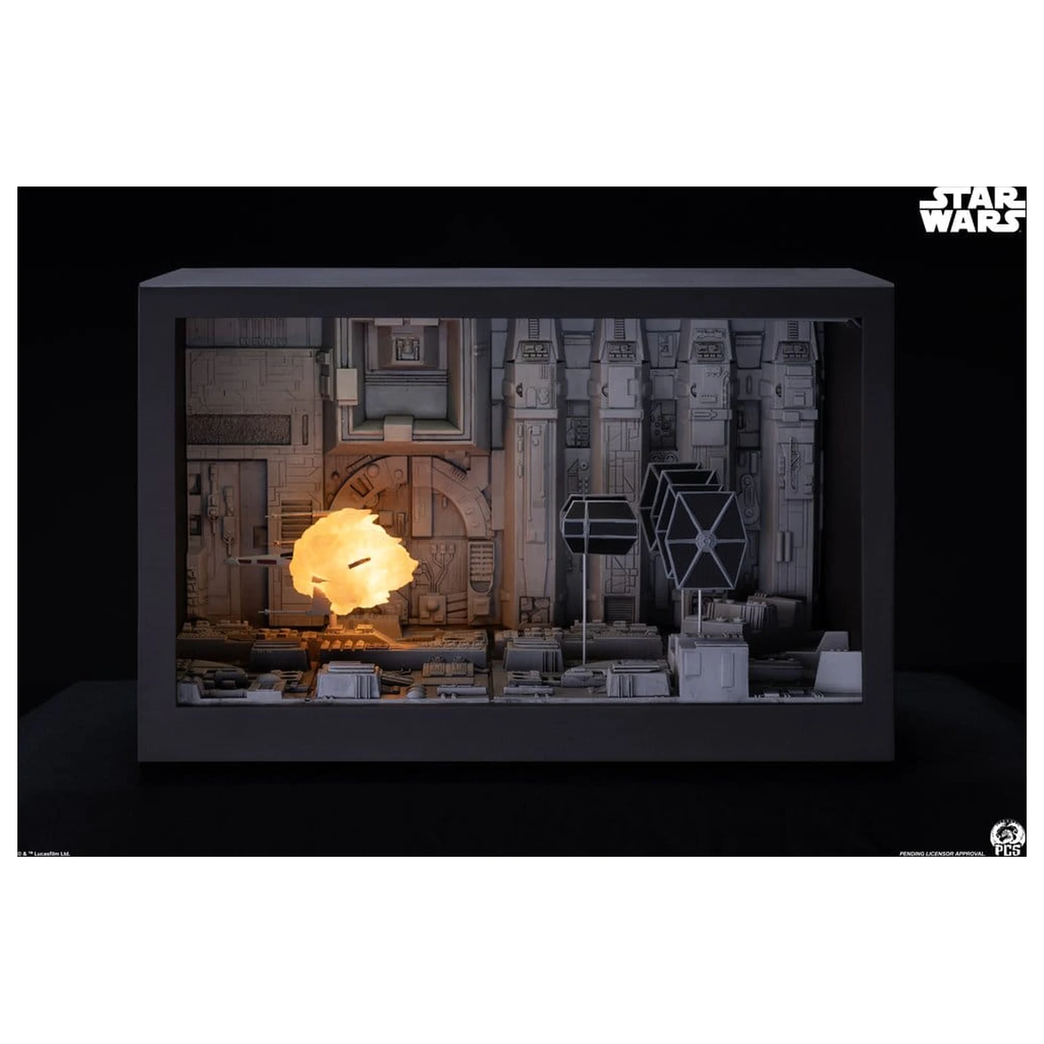 Star Wars Movie Moments Mini Scale Diorama Trench Run 23 cm product photo