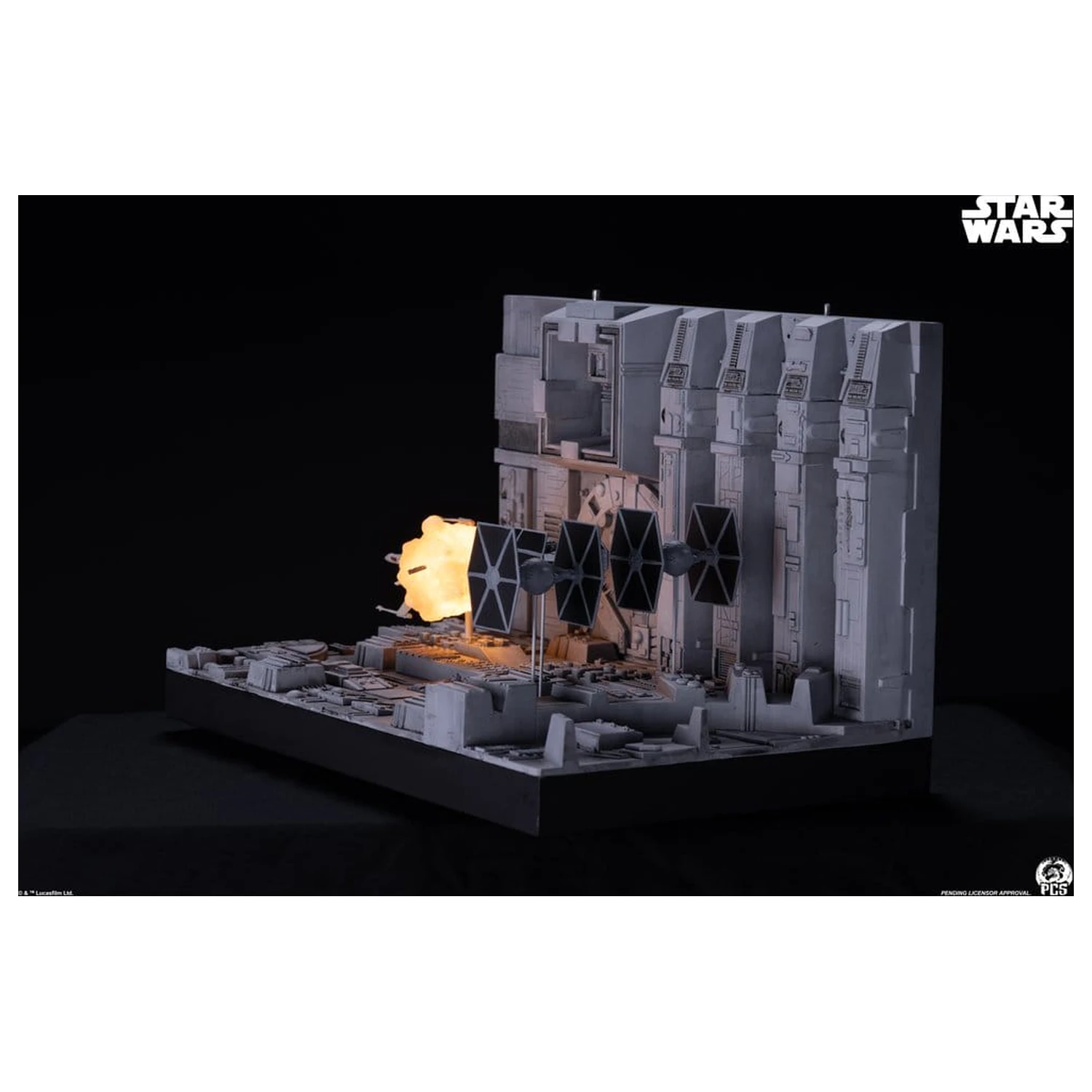 Star Wars Movie Moments Mini Scale Diorama Trench Run 23 cm product photo
