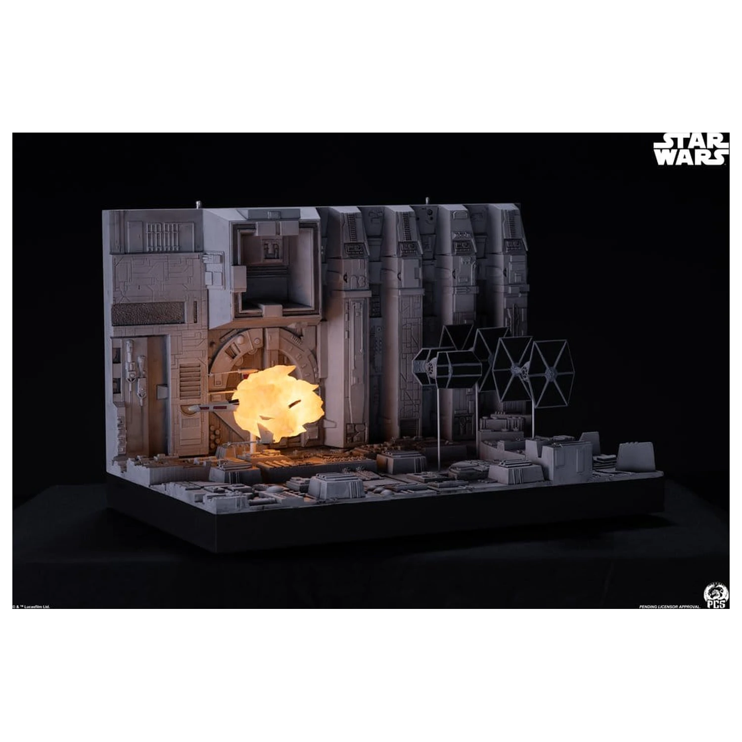 Star Wars Movie Moments Mini Scale Diorama Trench Run 23 cm product photo