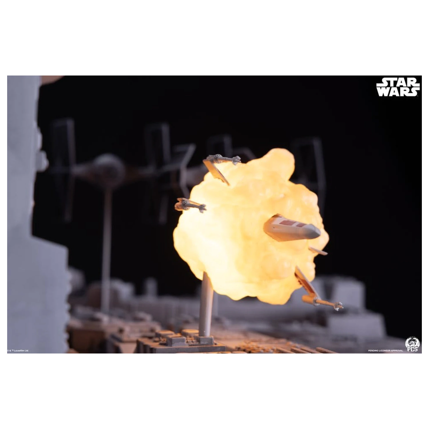 Star Wars Movie Moments Mini Scale Diorama Trench Run 23 cm product photo