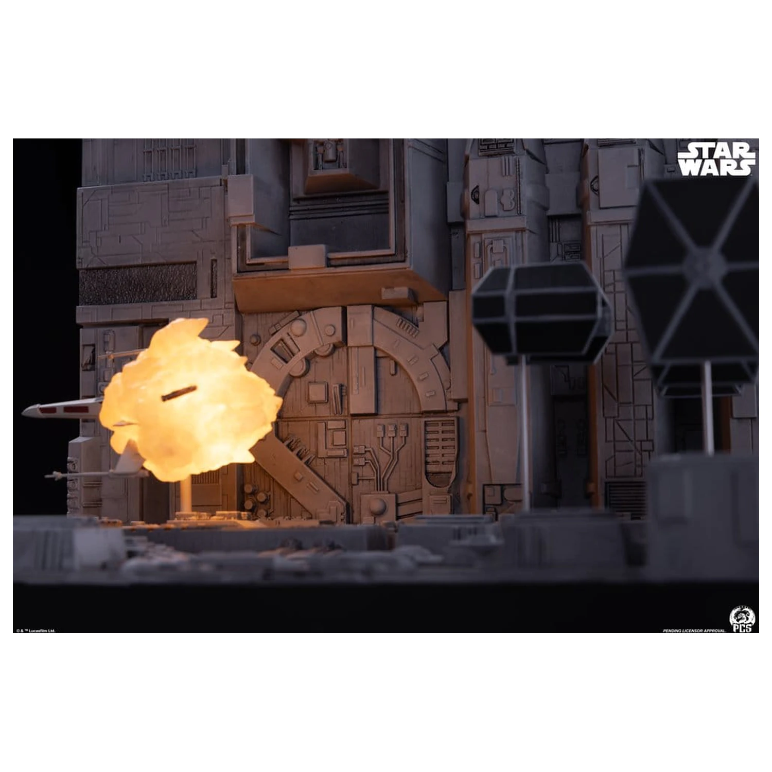 Star Wars Movie Moments Mini Scale Diorama Trench Run 23 cm product photo