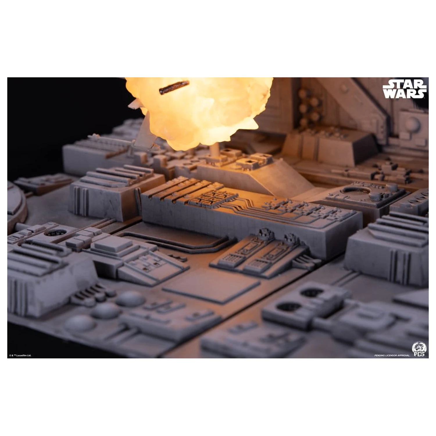 Star Wars Movie Moments Mini Scale Diorama Trench Run 23 cm product photo