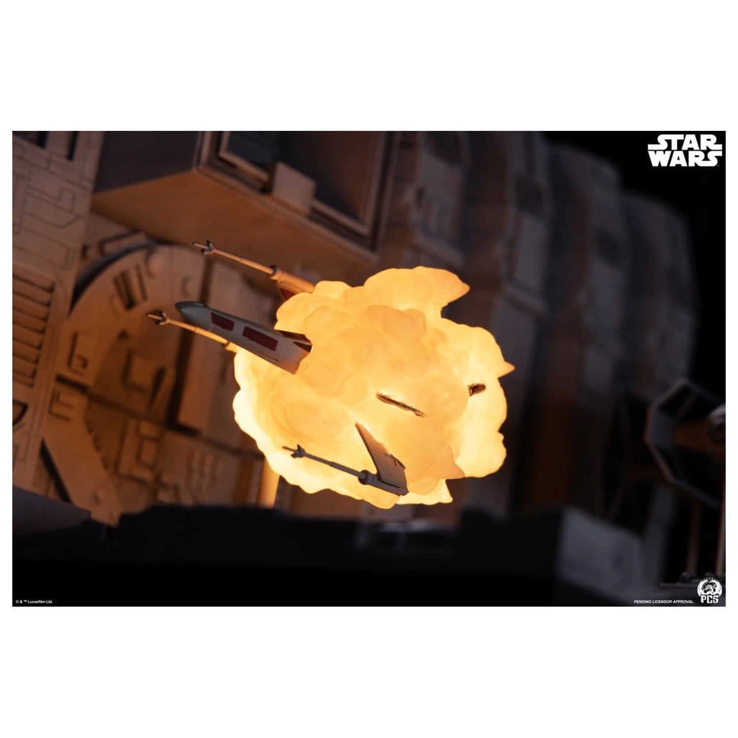 Star Wars Movie Moments Mini Scale Diorama Trench Run 23 cm product photo