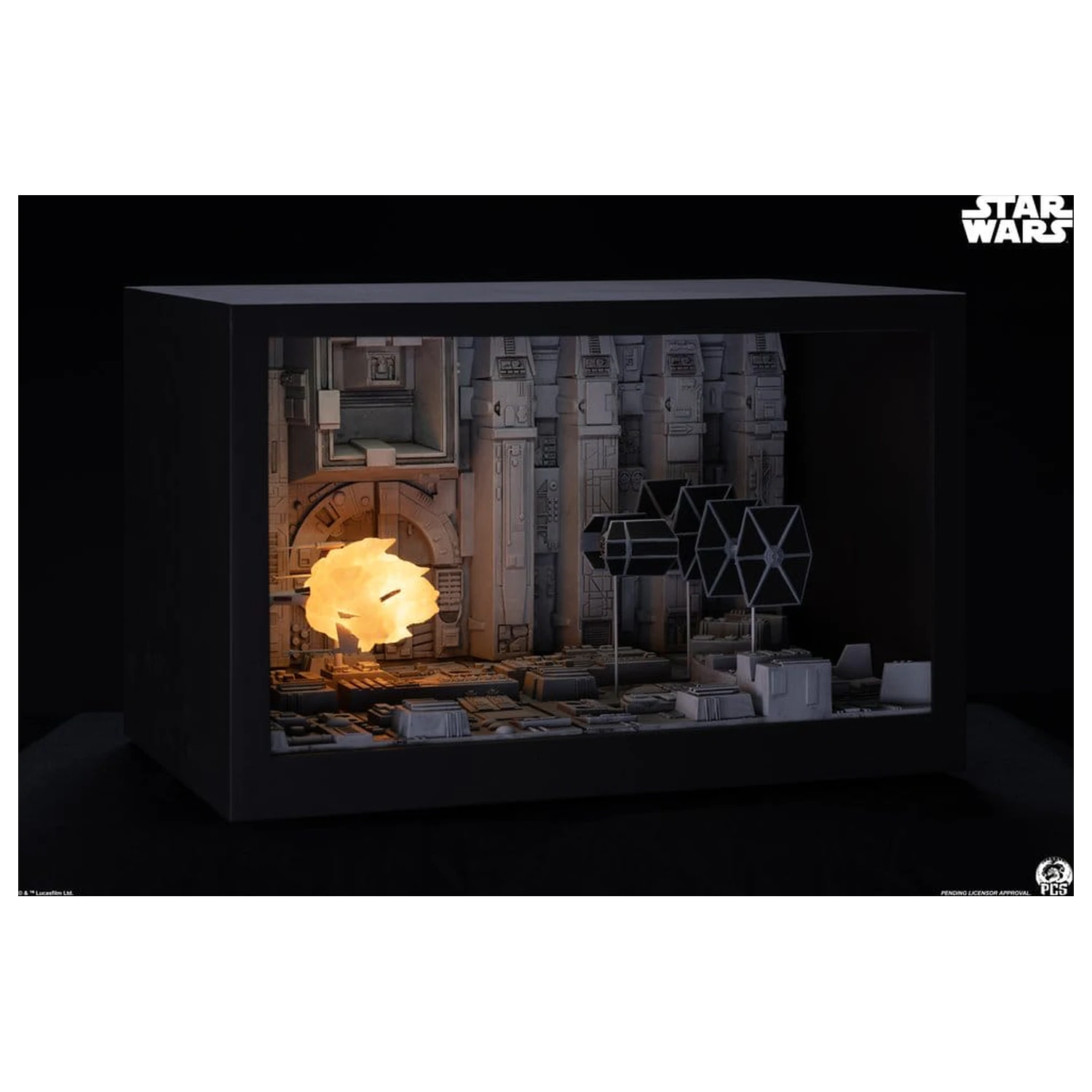 Star Wars Movie Moments Mini Scale Diorama Trench Run 23 cm product photo