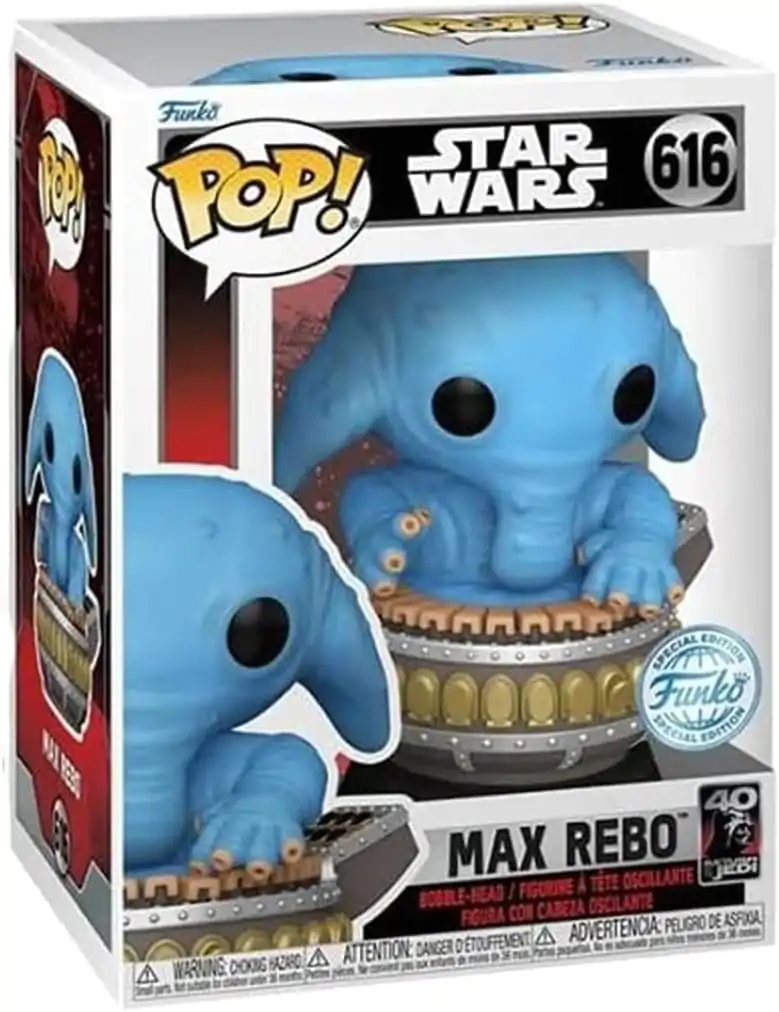 Star Wars: Obi-Wan Funko POP! Vinyl Figure Max Rebo Exclusive Edition 9 cm product photo