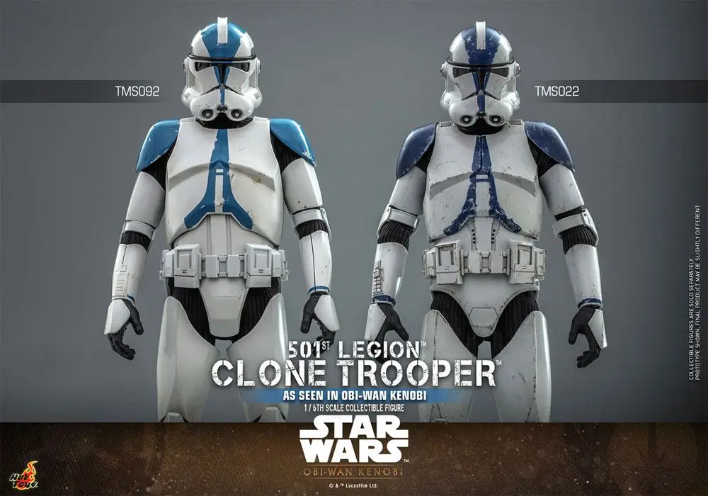 Star Wars: Obi-Wan Kenobi Action Figure 1/6 501st Legion Clone Trooper 30 cm termékfotó