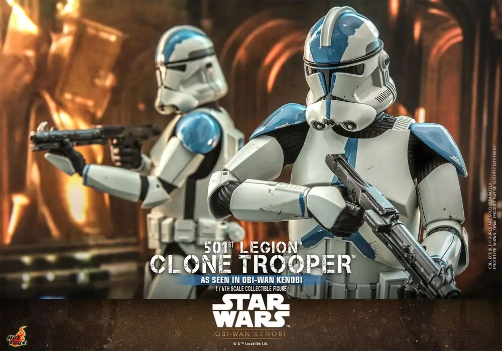 Star Wars: Obi-Wan Kenobi Action Figure 1/6 501st Legion Clone Trooper 30 cm termékfotó