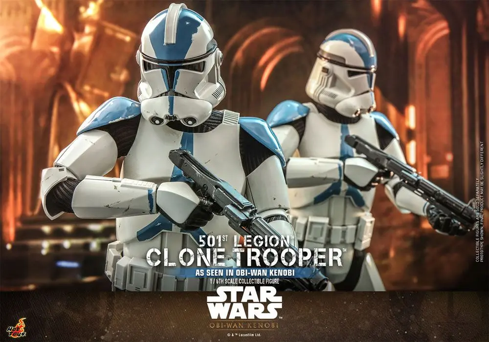 Star Wars: Obi-Wan Kenobi Action Figure 1/6 501st Legion Clone Trooper 30 cm termékfotó