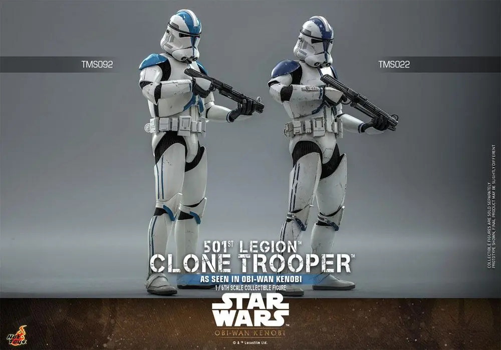 Star Wars: Obi-Wan Kenobi Action Figure 1/6 501st Legion Clone Trooper 30 cm termékfotó