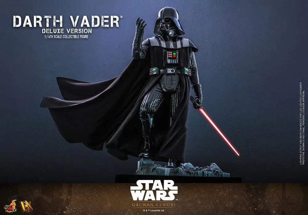Star Wars: Obi-Wan Kenobi DX Action Figure 1/6 Darth Vader Deluxe Version 35 cm product photo