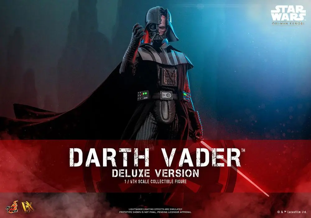Star Wars: Obi-Wan Kenobi DX Action Figure 1/6 Darth Vader Deluxe Version 35 cm product photo