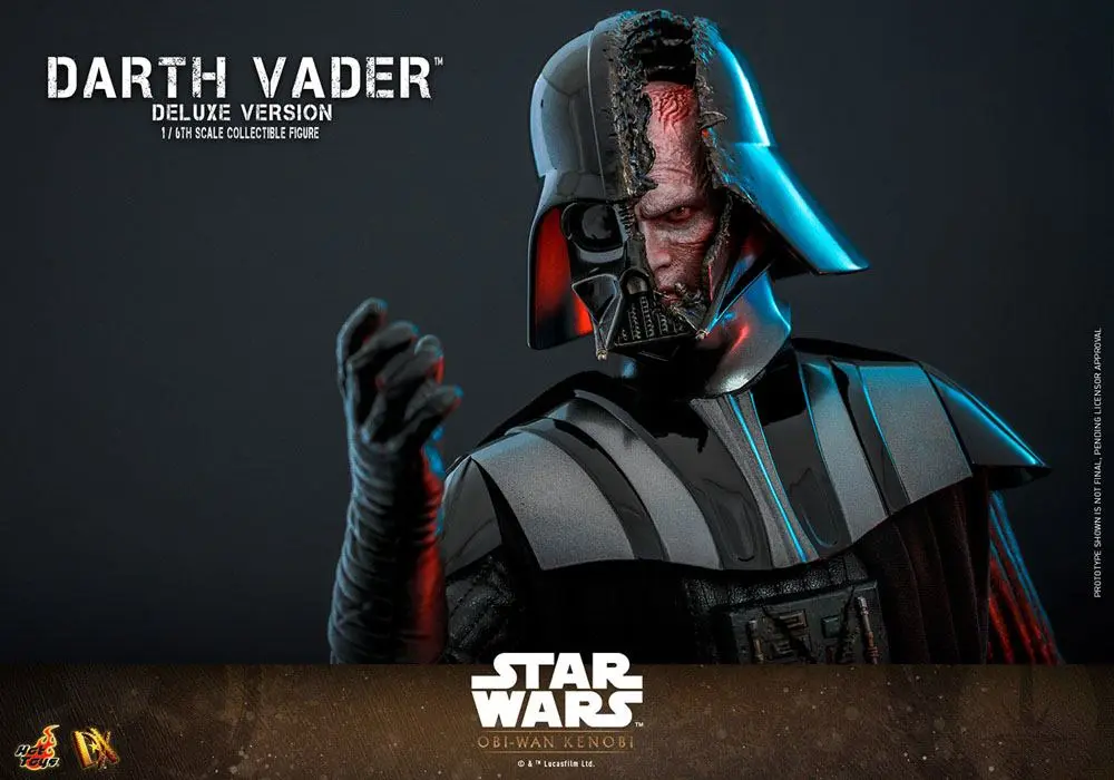 Star Wars: Obi-Wan Kenobi DX Action Figure 1/6 Darth Vader Deluxe Version 35 cm product photo