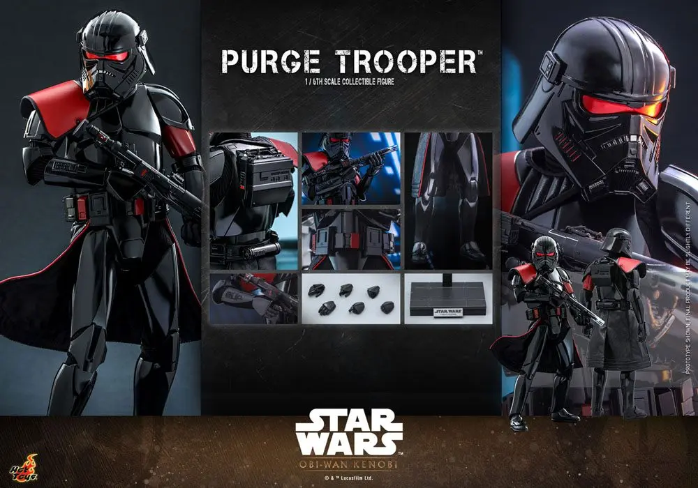 Star Wars: Obi-Wan Kenobi Action Figure 1/6 Purge Trooper 30 cm product photo