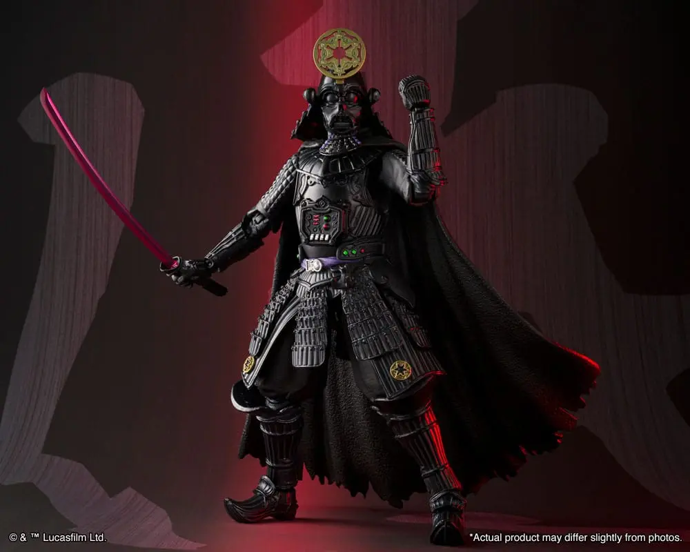 Star Wars: Obi-Wan Kenobi Meisho Movie Realization Action Figure Samurai Taisho Darth Vader (Vengeful Spirit) 18 cm product photo