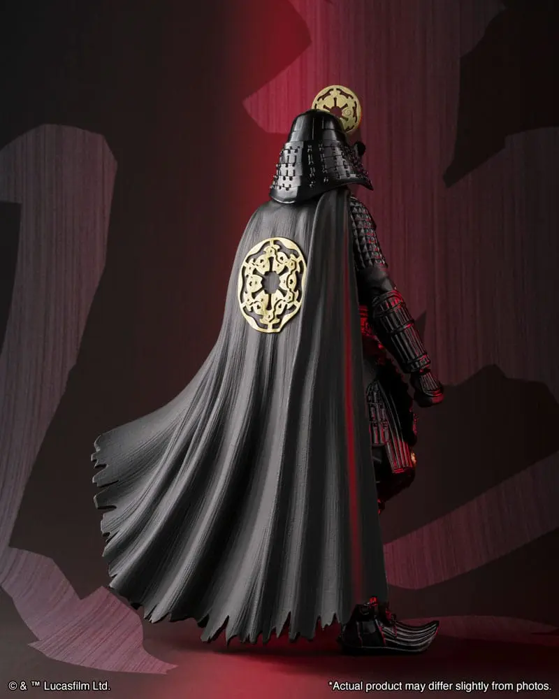 Star Wars: Obi-Wan Kenobi Meisho Movie Realization Action Figure Samurai Taisho Darth Vader (Vengeful Spirit) 18 cm product photo