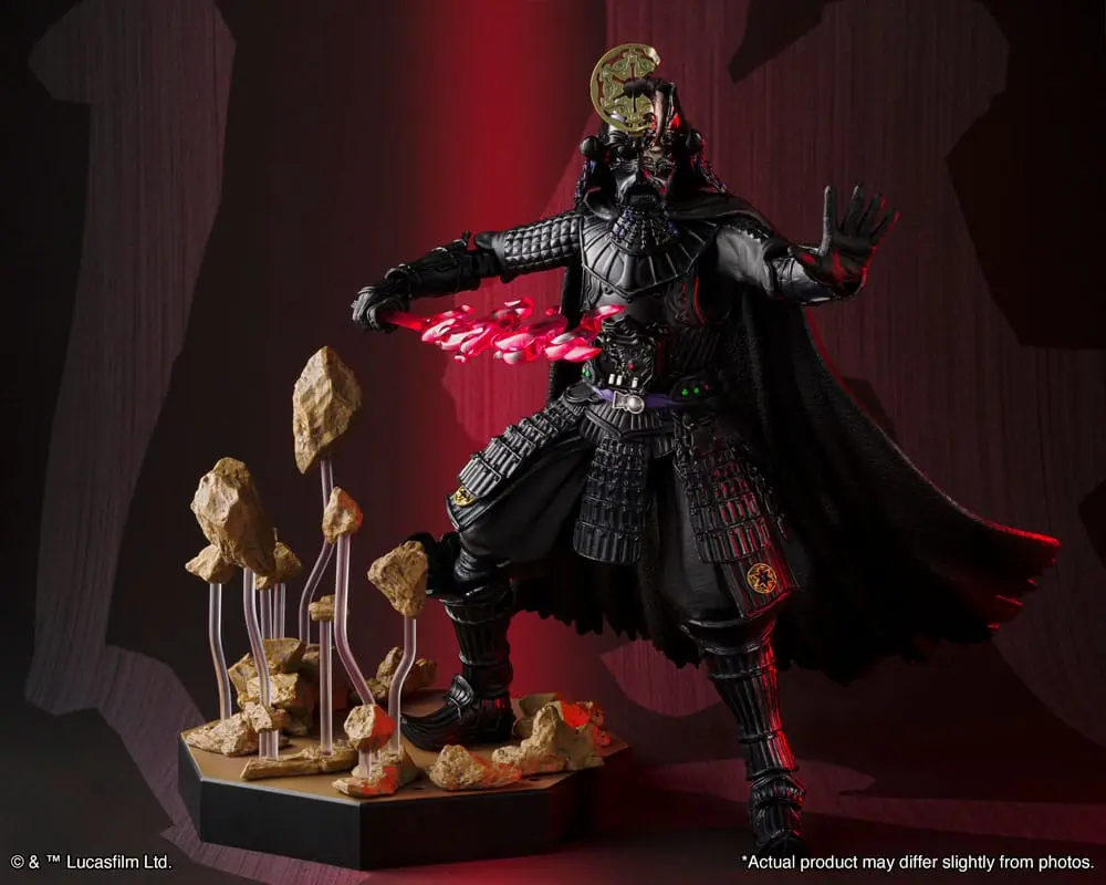 Star Wars: Obi-Wan Kenobi Meisho Movie Realization Action Figure Samurai Taisho Darth Vader (Vengeful Spirit) 18 cm product photo