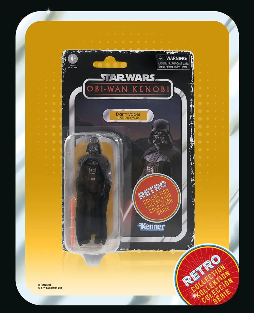Star Wars: Obi-Wan Kenobi Retro Collection Action Figure 2022 Darth Vader (The Dark Times) 10 cm product photo