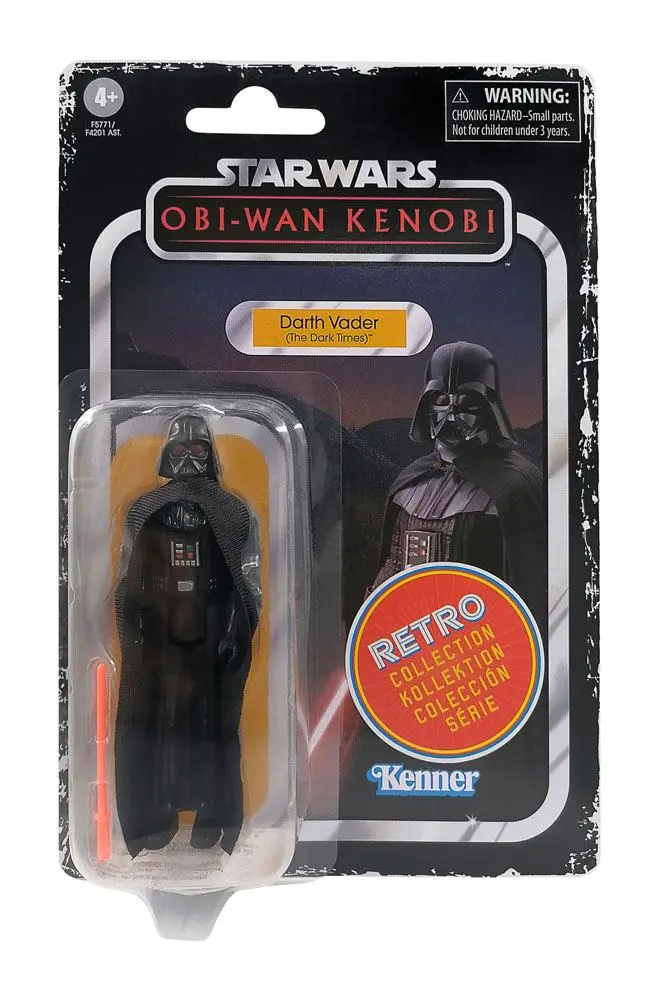 Star Wars: Obi-Wan Kenobi Retro Collection Action Figure 2022 Darth Vader (The Dark Times) 10 cm product photo