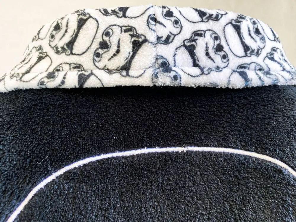 Star Wars Original Stormtrooper Fleece Bathrobe Stormtrooper Black product photo