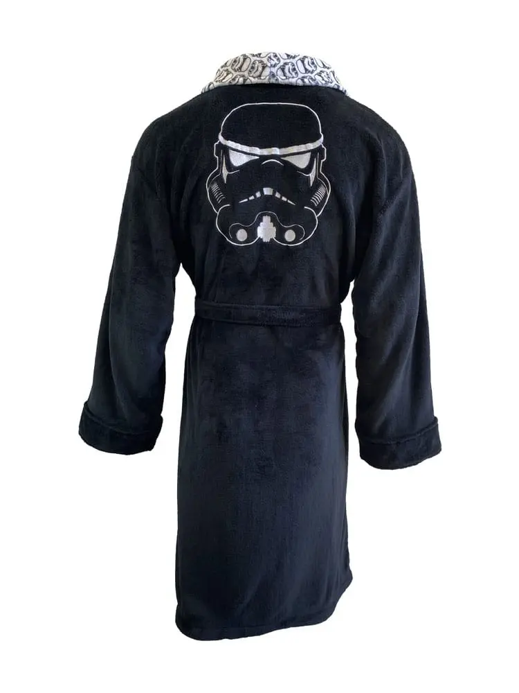 Star Wars Original Stormtrooper Fleece Bathrobe Stormtrooper Black product photo