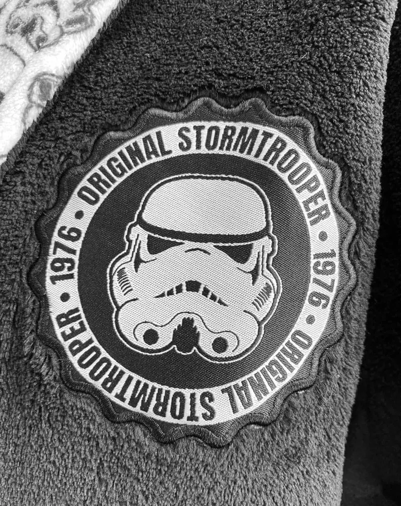 Star Wars Original Stormtrooper Fleece Bathrobe Stormtrooper Black product photo