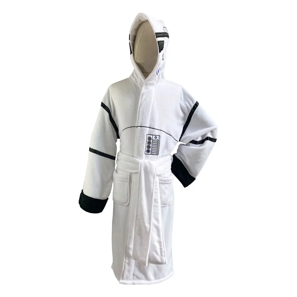 Star Wars Original Stormtrooper Fleece Bathrobe Stormtrooper White product photo