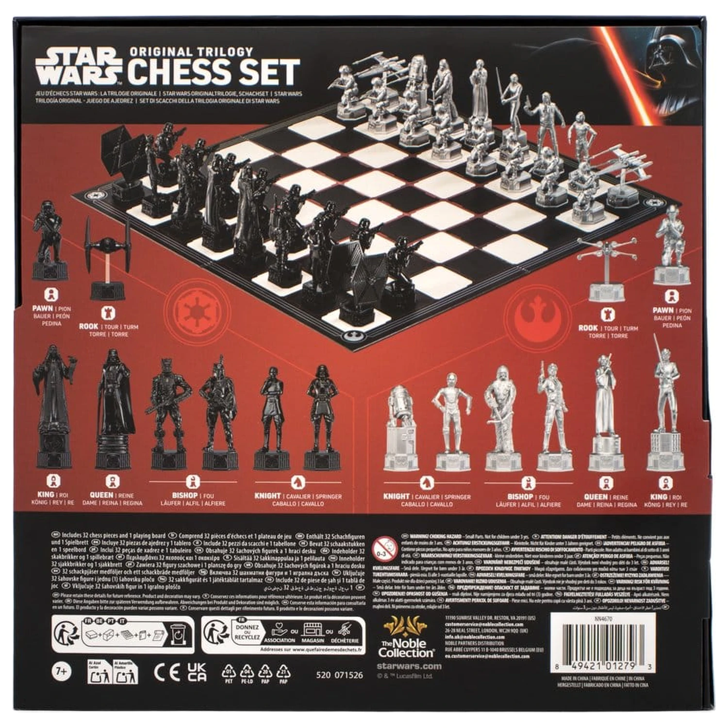 Star Wars Original Trilogy Chess Set 47 cm product photo