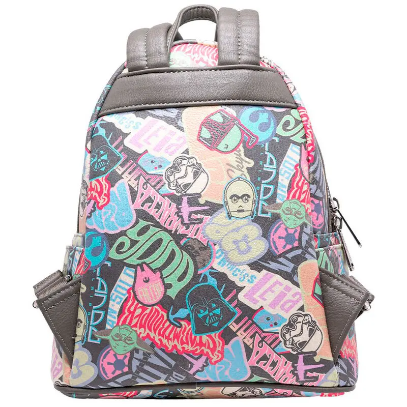 Loungefly Star Wars Pastel Graffiti Sticker backpack 26cm product photo