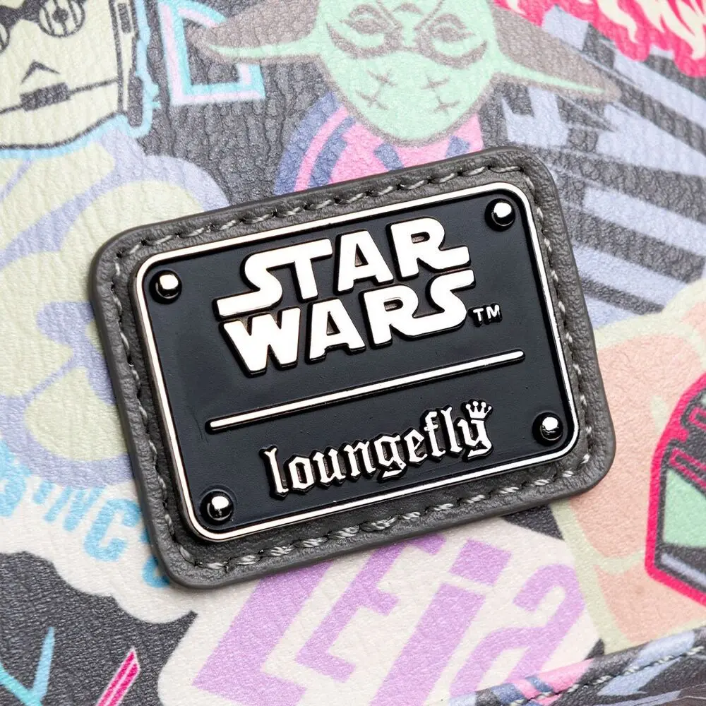 Loungefly Star Wars Pastel Graffiti Sticker backpack 26cm product photo