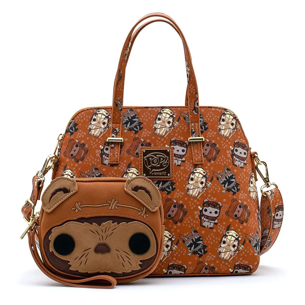 Star Wars POP! by Loungefly Coin/Cosmetic/Wristlet Bag Wicket Head product photo