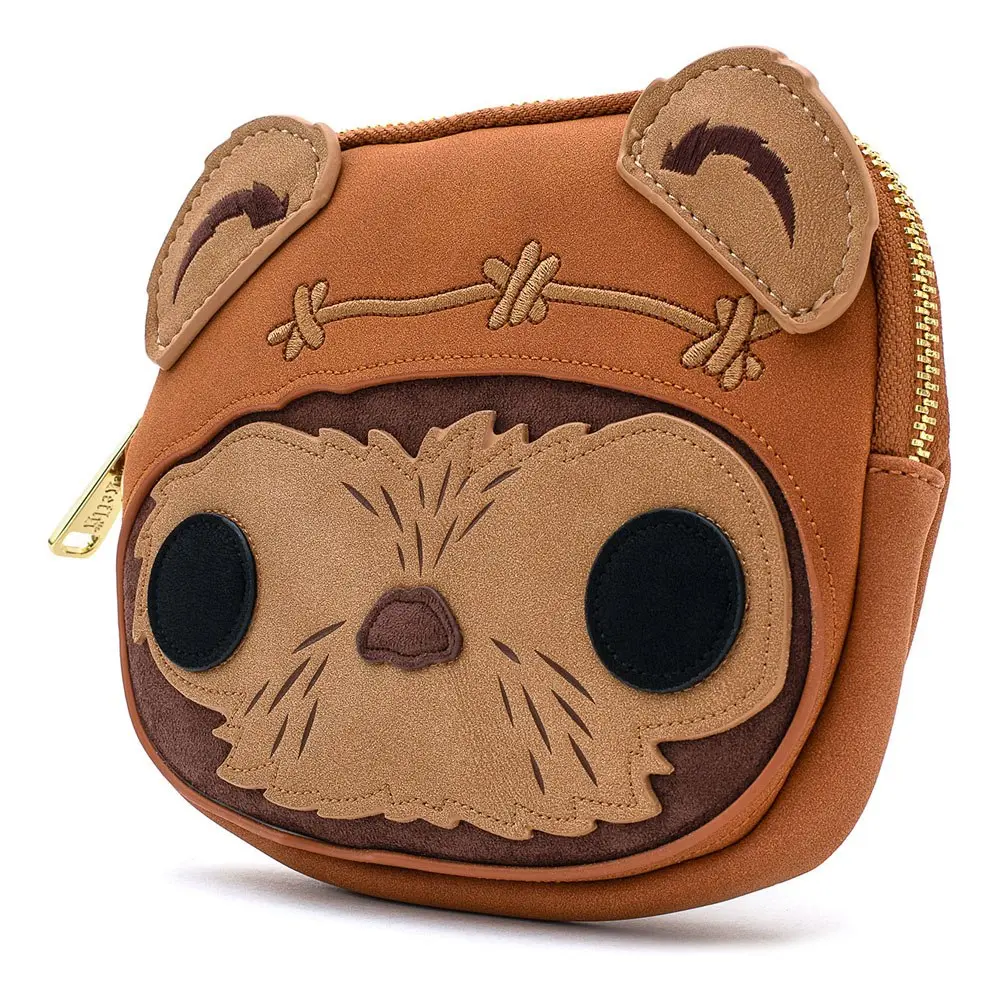Star Wars POP! by Loungefly Coin/Cosmetic/Wristlet Bag Wicket Head product photo