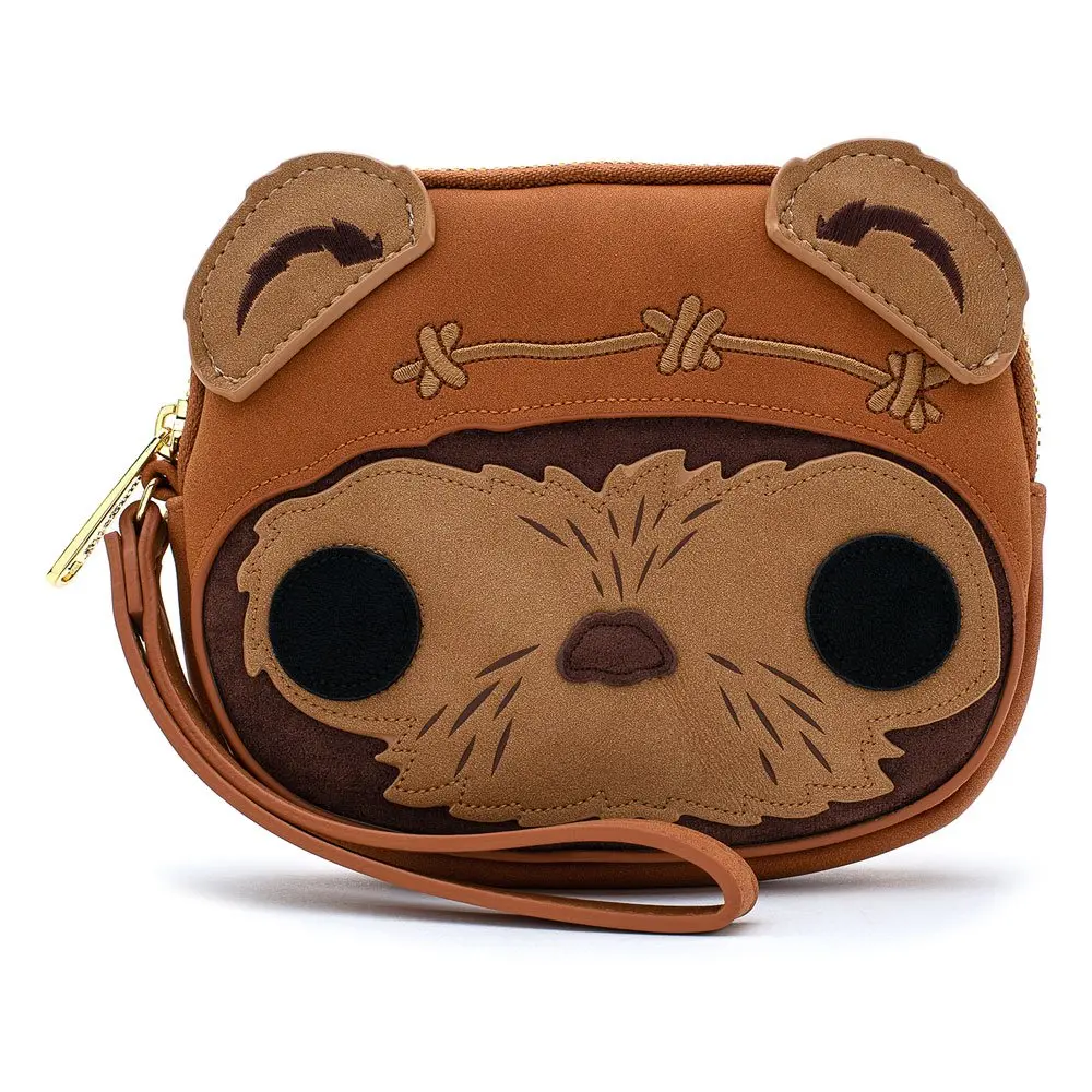 Star Wars POP! by Loungefly Coin/Cosmetic/Wristlet Bag Wicket Head product photo