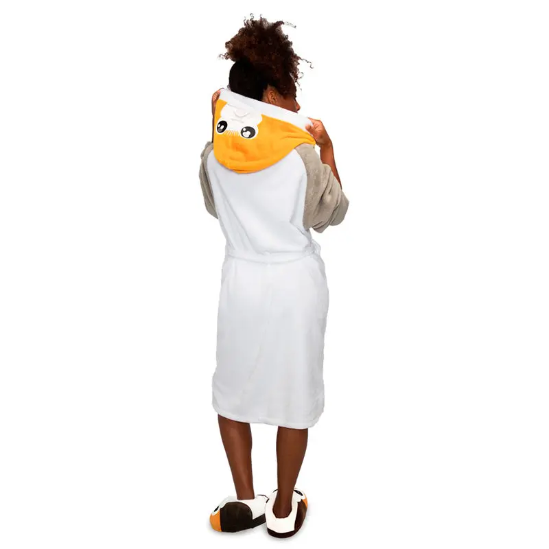 Star Wars Porg ladies fleece bathrobe product photo