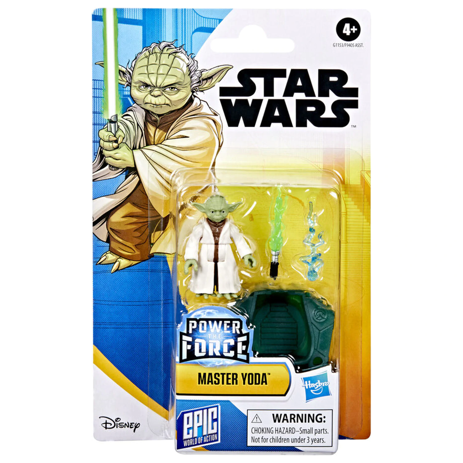 Star Wars Power the Force Master Yoda figure 5cm product photo
