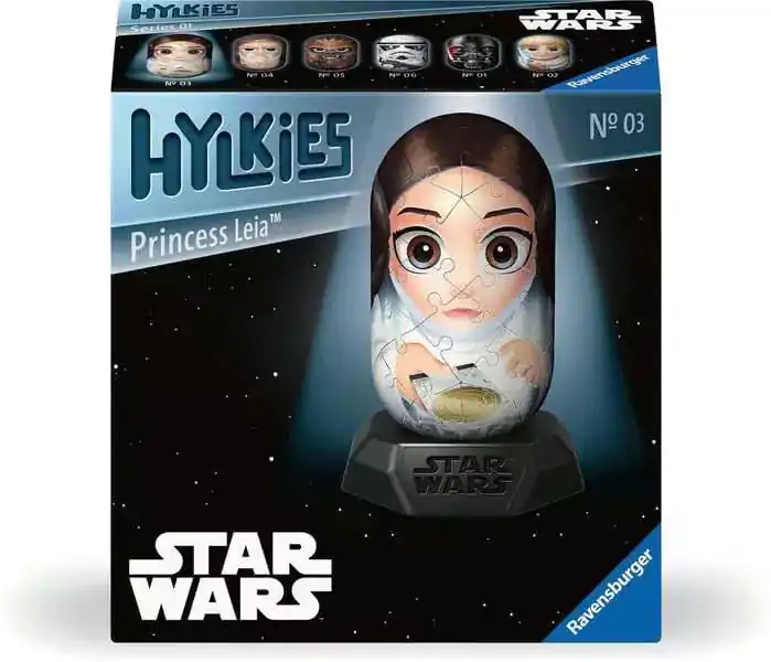 Star Wars 3D Puzzle Princess Leia Hylkies (54 Pieces) product photo