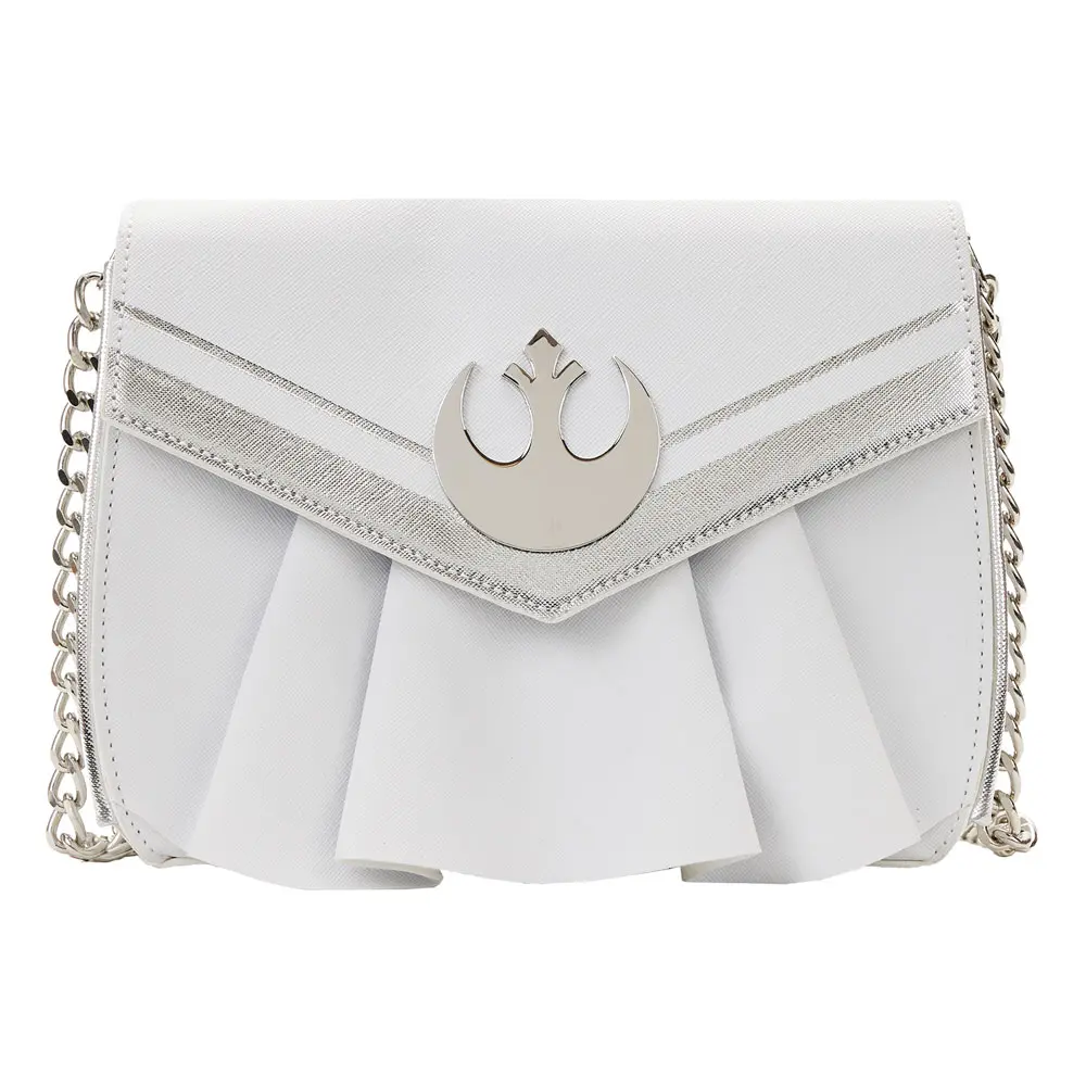 Star Wars by Loungefly Backpack Princess Leia White Cosplay Chain Strap product photo