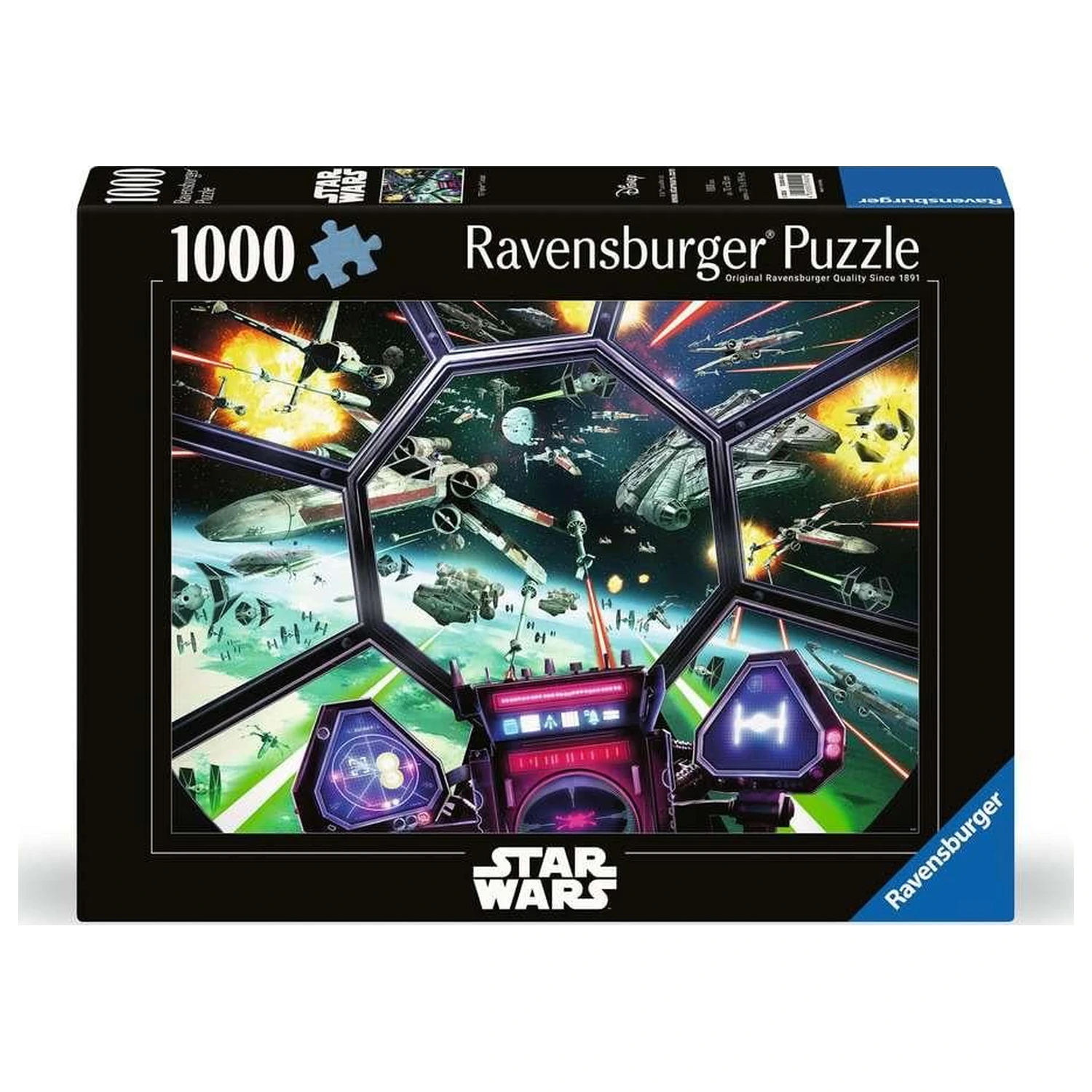 STAR WARS Puzzle TIE Fighter Cockpit ( 1000 pcs) product photo