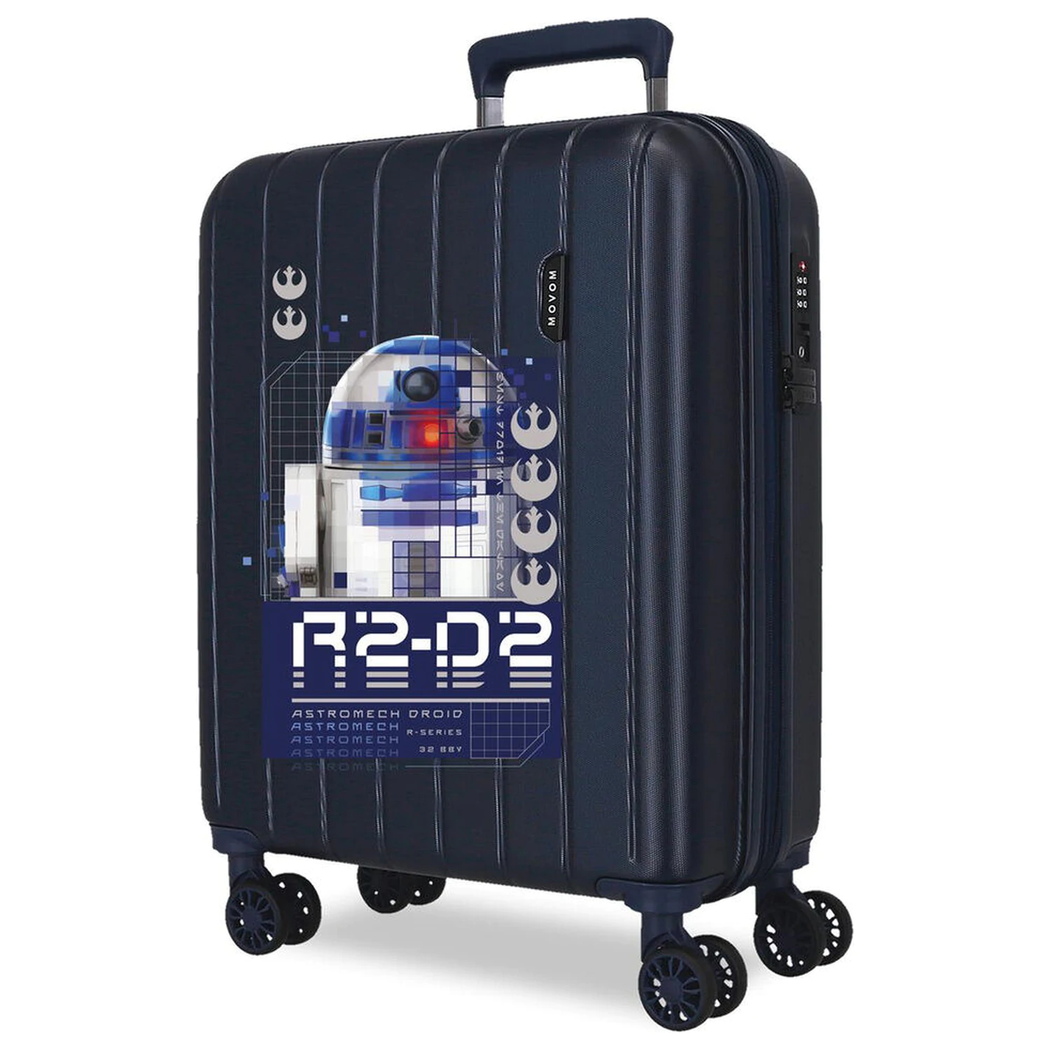 Star Wars R2D2 ABS trolley suitcase 55cm product photo