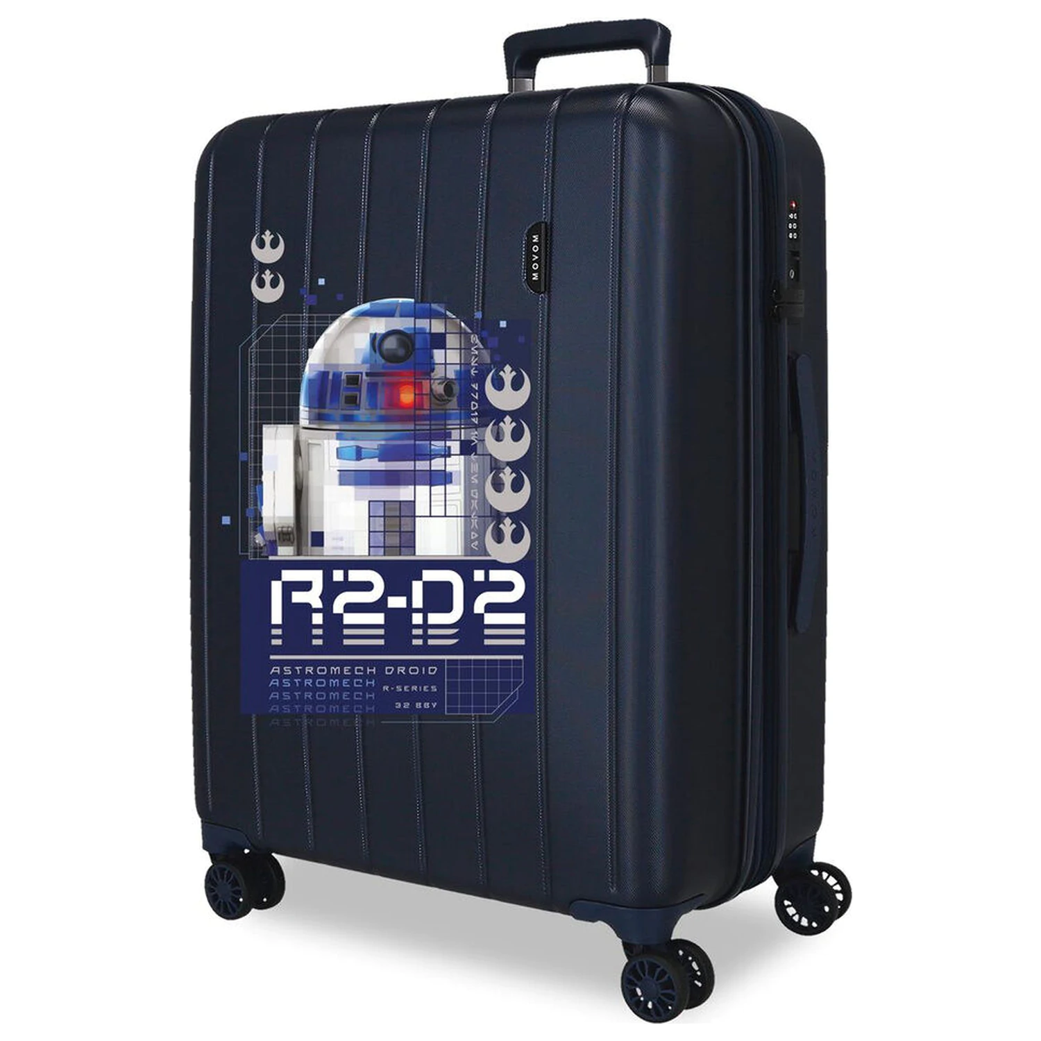 Star Wars R2D2 ABS trolley suitcase 65cm product photo