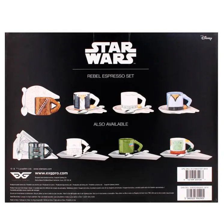 Star Wars Rebel Espresso set product photo