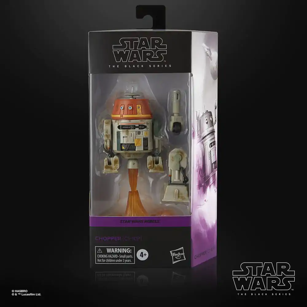 Star Wars: Rebels Black Series Action Figure Chopper (C1-10P) product photo