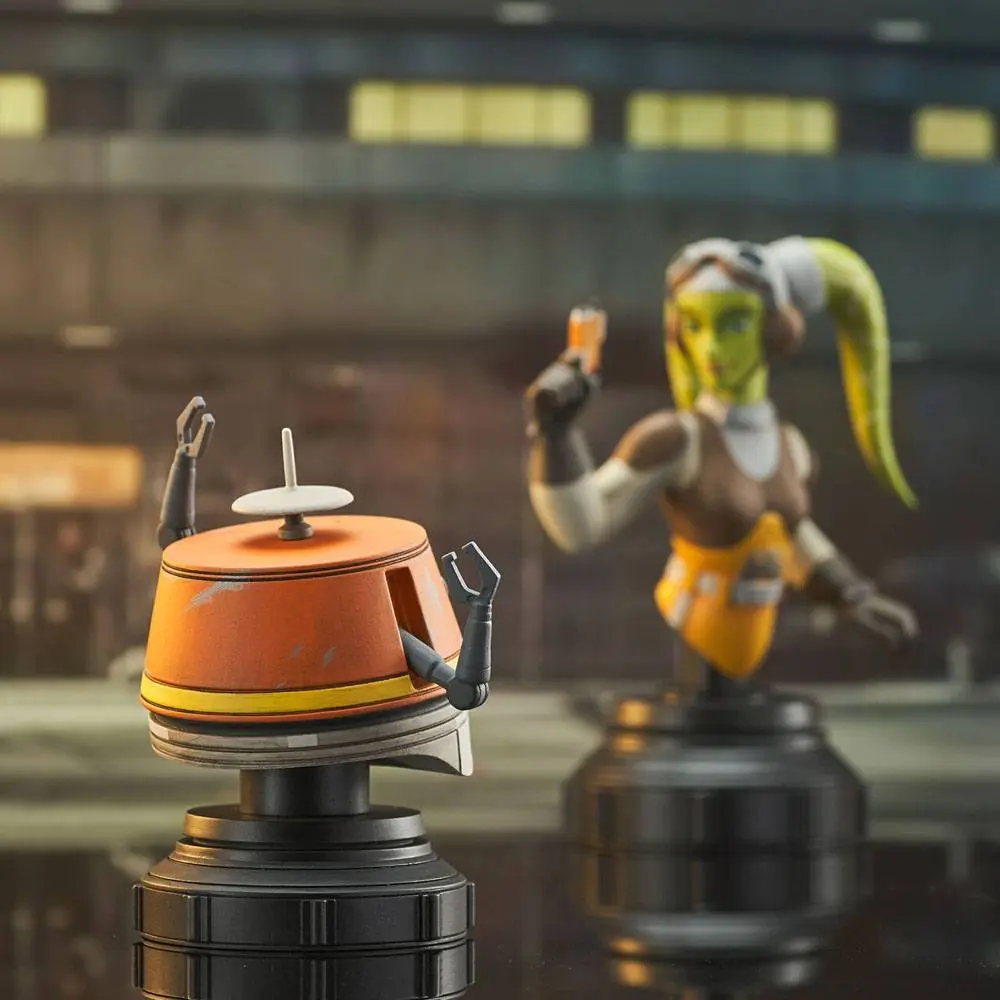 Star Wars Rebels Bust 2-Pack Hera &amp; Chopper 15 cm product photo
